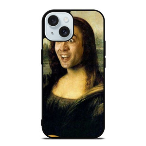 NICOLAS CAGE MONALISA 2 iPhone 15 Case Cover NICOLAS CAGE MONALISA 2 iPhone 15 Case Cover