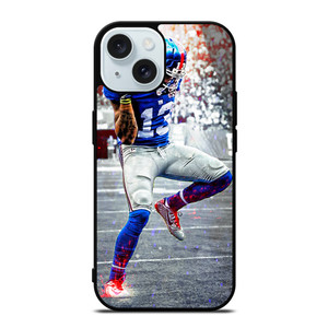 ODELL BECKHAM JR NEW YORK GIANTS iPhone 15 Case Cover ODELL BECKHAM JR NEW YORK GIANTS iPhone 15 Case Cover