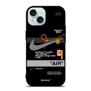 OFF WHITE AIR JORDAN NIKE iPhone 15  Case Cover