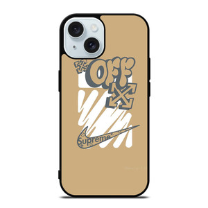 OFF WHITE NIKE SUPREME LOGO iPhone 15 Case Cover OFF WHITE NIKE SUPREME LOGO iPhone 15 Case Cover