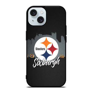 PITTSBURGH STEELERS LOGO NFL iPhone 15  Case Cover PITTSBURGH STEELERS LOGO NFL iPhone 15  Case Cover