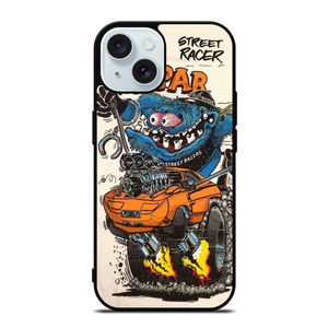 RAT FINK MOPAR STREET RACERS iPhone 15  Case Cover RAT FINK MOPAR STREET RACERS iPhone 15  Case Cover