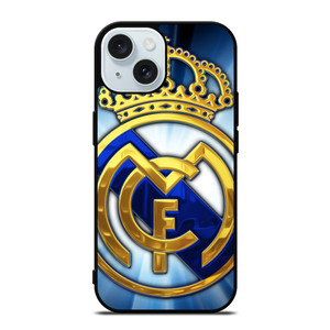 REAL MADRID SHINE LOGO iPhone 15  Case Cover REAL MADRID SHINE LOGO iPhone 15  Case Cover