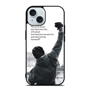 ROCKY MOTIVATIONAL QUOTES iPhone 15  Case Cover ROCKY MOTIVATIONAL QUOTES iPhone 15  Case Cover