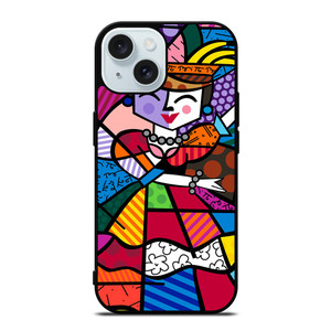 ROMERO BRITTO LOVE 2 iPhone 15  Case Cover ROMERO BRITTO LOVE 2 iPhone 15  Case Cover