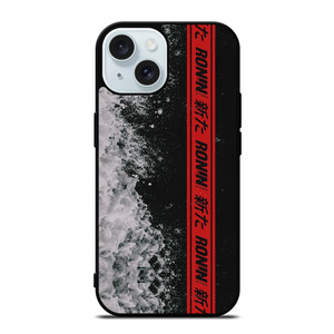 RONIN LOGO SPLASH WATER iPhone 15 Case Cover RONIN LOGO SPLASH WATER iPhone 15 Case Cover