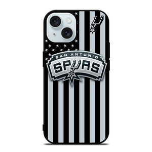 SAN ANTONIO SPURS 3 iPhone 15  Case Cover SAN ANTONIO SPURS 3 iPhone 15  Case Cover