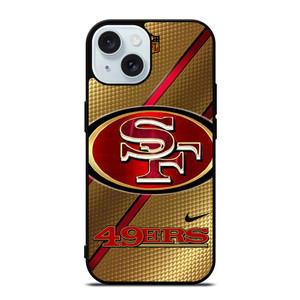 SAN FRANCISCO 49 ERS NEW GOLD iPhone 15 Case Cover SAN FRANCISCO 49 ERS NEW GOLD iPhone 15 Case Cover