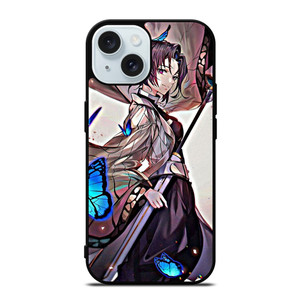 SHINOBU KOCHO DEMON SLAYER ANIME MANGA iPhone 15  Case Cover SHINOBU KOCHO DEMON SLAYER ANIME MANGA iPhone 15  Case Cover