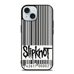 SLIPKNOT BARCODE LOGO iPhone 15  Case Cover SLIPKNOT BARCODE LOGO iPhone 15  Case Cover