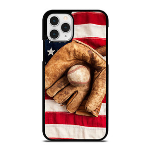 BASEBALL GLOVE AMERICAN FLAG iPhone 11 Pro Case BASEBALL GLOVE AMERICAN FLAG iPhone 11 Pro Case