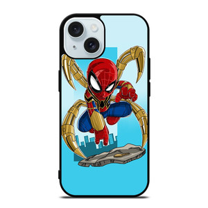 SPIDERMAN IRON SPIDER KAWAII MARVEL iPhone 15 Case Cover SPIDERMAN IRON SPIDER KAWAII MARVEL iPhone 15 Case Cover