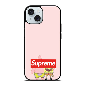 SPONGEBOB PATRICK SUPREME iPhone 15  Case Cover SPONGEBOB PATRICK SUPREME iPhone 15  Case Cover