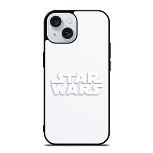 STARWARS LOGO WHITE iPhone 15  Case Cover