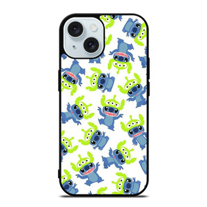 STITCH ALIEN COLLAGE iPhone 15 Case Cover STITCH ALIEN COLLAGE iPhone 15 Case Cover