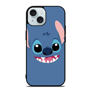 STITCH FACE DISNEY CARTOON iPhone 15 Case Cover STITCH FACE DISNEY CARTOON iPhone 15 Case Cover