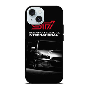 SUBARU IMPREZA WRX STI LOGO iPhone 15 Case Cover SUBARU IMPREZA WRX STI LOGO iPhone 15 Case Cover