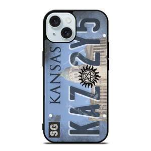 SUPERNATURAL LICENSE PLATE CUSTOM iPhone 15  Case Cover