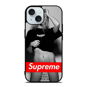 SUPREME GET YOUR BOLD ON iPhone 15  Case Cover SUPREME GET YOUR BOLD ON iPhone 15  Case Cover