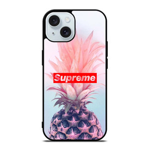 SUPREME TROPICAL PINEAPPLE iPhone 15  Case Cover