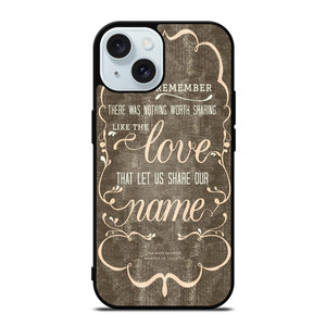 THE AVETT BROTHERS QUOTES iPhone 15  Case Cover