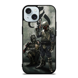 THE MANDALORIAN STAR WARS iPhone 15 Case Cover THE MANDALORIAN STAR WARS iPhone 15 Case Cover