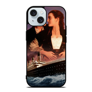 THE TITANIC JACK AND ROSE iPhone 15 Case Cover THE TITANIC JACK AND ROSE iPhone 15 Case Cover