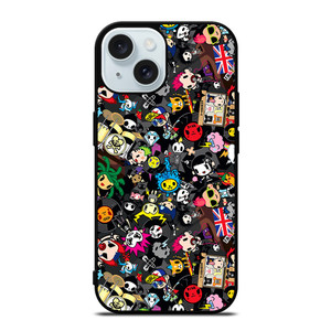 TOKIDOKI COLLAGE iPhone 15  Case Cover