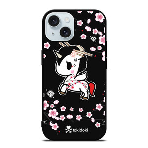 TOKIDOKI UNICORN SAKURA iPhone 15 Case Cover TOKIDOKI UNICORN SAKURA iPhone 15 Case Cover
