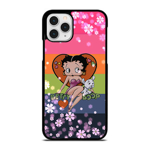BETTY BOOP PINK FLOWER iPhone 11 Pro Case BETTY BOOP PINK FLOWER iPhone 11 Pro Case