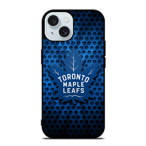 TORONTO MAPLE LEAFS LOGO METAL iPhone 15  Case Cover