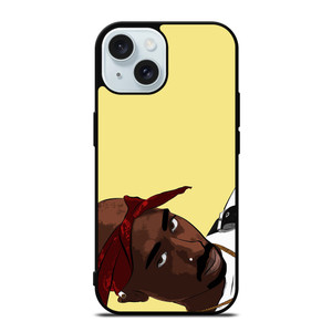 TUPAC SHAKUR 2 iPhone 15 Case Cover TUPAC SHAKUR 2 iPhone 15 Case Cover