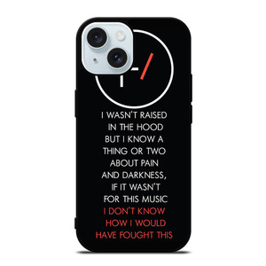 TWENTY ONE PILOTS LYRIC iPhone 15 Case Cover TWENTY ONE PILOTS LYRIC iPhone 15 Case Cover