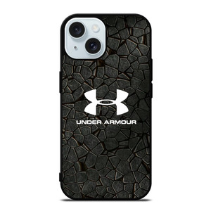 UNDER ARMOUR LOGO STONE iPhone 15 Case Cover UNDER ARMOUR LOGO STONE iPhone 15 Case Cover