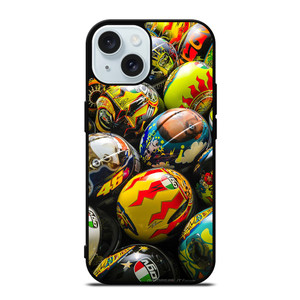 VALENTINO ROSSI AGV COLLECTION HELMETS iPhone 15  Case Cover