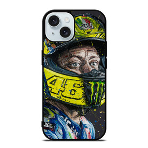 VALENTINO ROSSI ART 46 iPhone 15 Case Cover VALENTINO ROSSI ART 46 iPhone 15 Case Cover