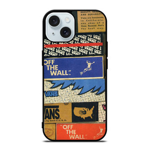 VANS LOGO BOX VINTAGE iPhone 15 Case Cover VANS LOGO BOX VINTAGE iPhone 15 Case Cover