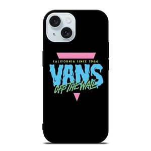 VANS OFF THE WALL GRIMME ART iPhone 15 Case Cover VANS OFF THE WALL GRIMME ART iPhone 15 Case Cover