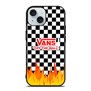 VANS OFF THE WALL THRASHER LOGO iPhone 15 Case Cover VANS OFF THE WALL THRASHER LOGO iPhone 15 Case Cover