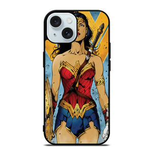 WONDER WOMAN DIANA COMIC iPhone 15 Case Cover WONDER WOMAN DIANA COMIC iPhone 15 Case Cover