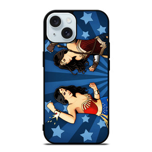 WONDER WOMAN LYNDA CARTER & GAL GADOT iPhone 15  Case Cover