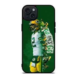 AARON RODGERS PACKERS iPhone 15 Plus Case