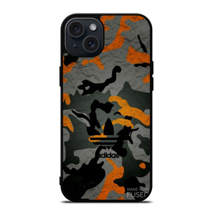 ADIDAS LOGO CAMO iPhone 15 Plus Case