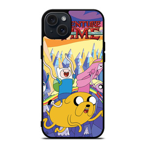 ADVENTURE TIME FINN AND JAKE iPhone 15 Plus Case ADVENTURE TIME FINN AND JAKE iPhone 15 Plus Case