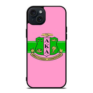 AKA PINK AND GREEN iPhone 15 Plus Case AKA PINK AND GREEN iPhone 15 Plus Case