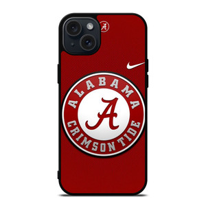 ALABAMA CRIMSON TIDE LOGO NIKE iPhone 15 Plus Case