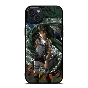 ANIME ATTACK ON TITAN iPhone 15 Plus Case ANIME ATTACK ON TITAN iPhone 15 Plus Case