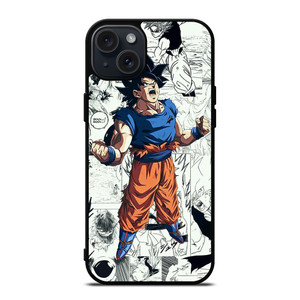 ANIME DRAGONBALL SUPER SAIYA SON GOKU COMIC iPhone 15 Plus Case ANIME DRAGONBALL SUPER SAIYA SON GOKU COMIC iPhone 15 Plus Case