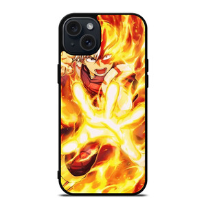 ANIME MY HERO ACADEMIA TOBIO HEROES FIRE iPhone 15 Plus Case