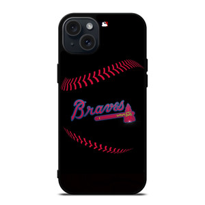 ATLANTA BRAVES BASEBALL CLUB MLB iPhone 15 Plus Case ATLANTA BRAVES BASEBALL CLUB MLB iPhone 15 Plus Case